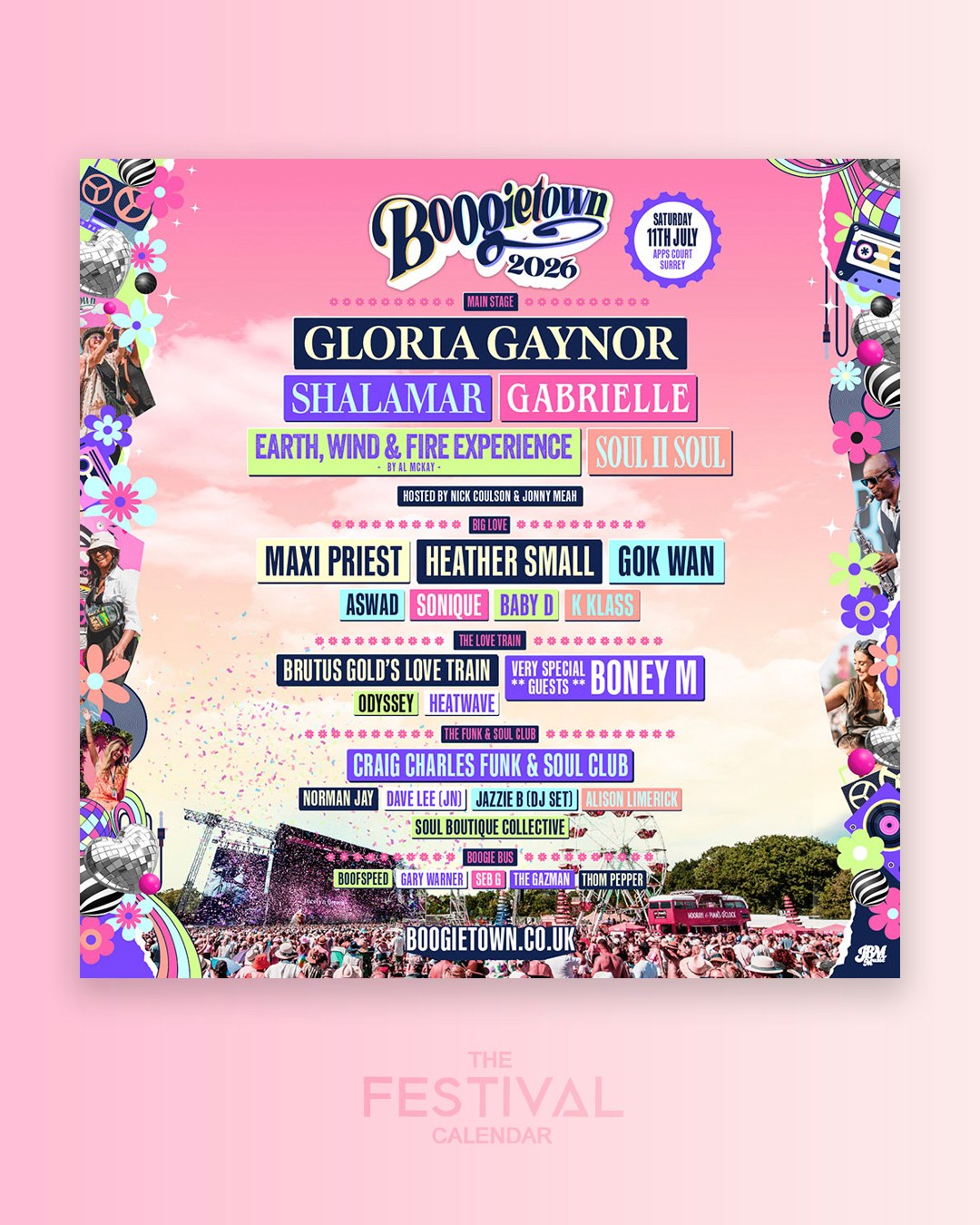 Shalamar The Gold Tour - A Fifty Year Celebration Tour Poster 2026